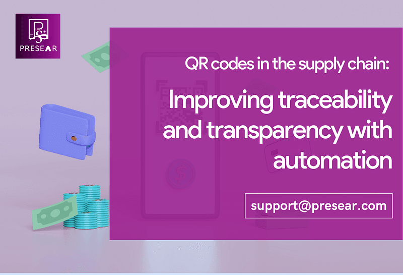 QR codes in the supply chain: improving traceability and transparency with automation