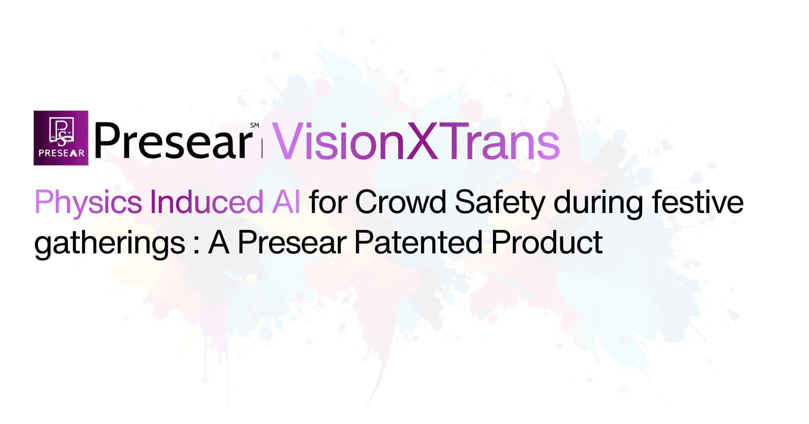 Physics-Induced AI for Festival Crowd Safety